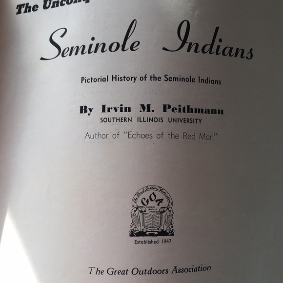Rare Irvin Peithmann Seminole Indian picture book - Picture 4 of 8